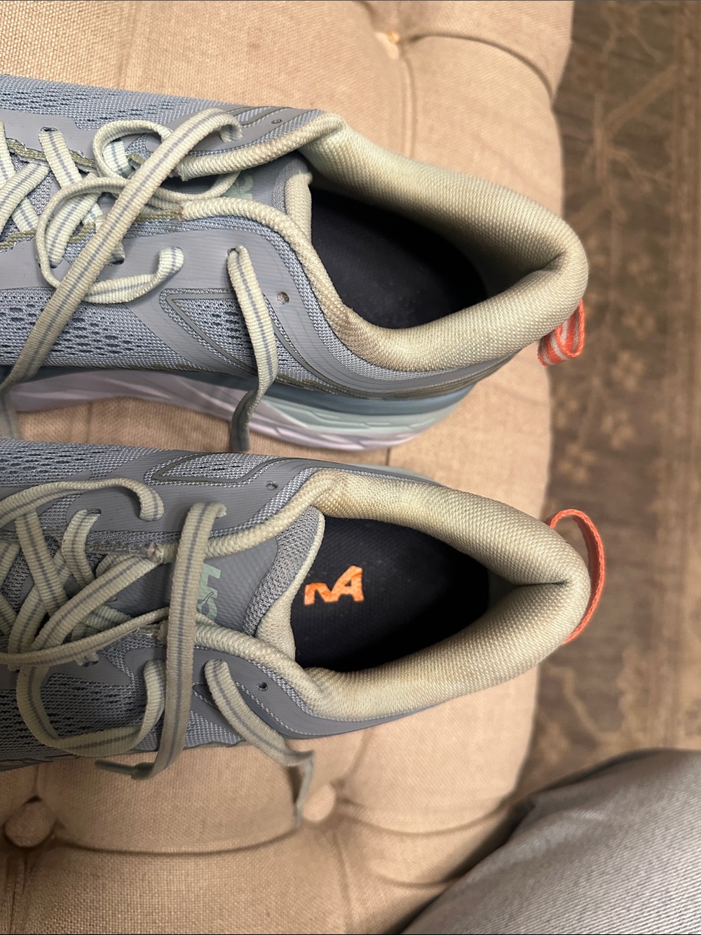 Hoka Women's Bondi 7 Blue Fog LIKE NEW - Picture 6 of 6